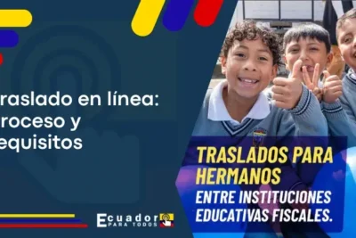 Las matrículas y traslados en instituciones educativas fiscales del régimen Sierra-Amazonía